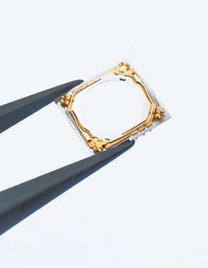 Tweezers holding SMA Actuator